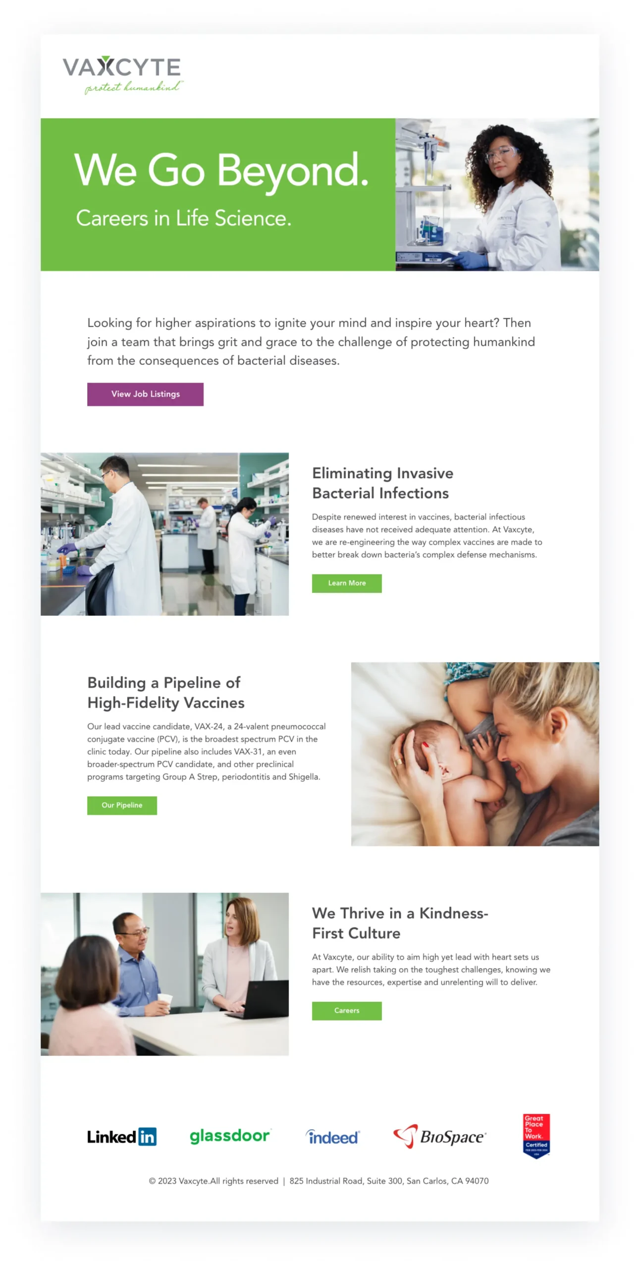 Vaxcyte Email