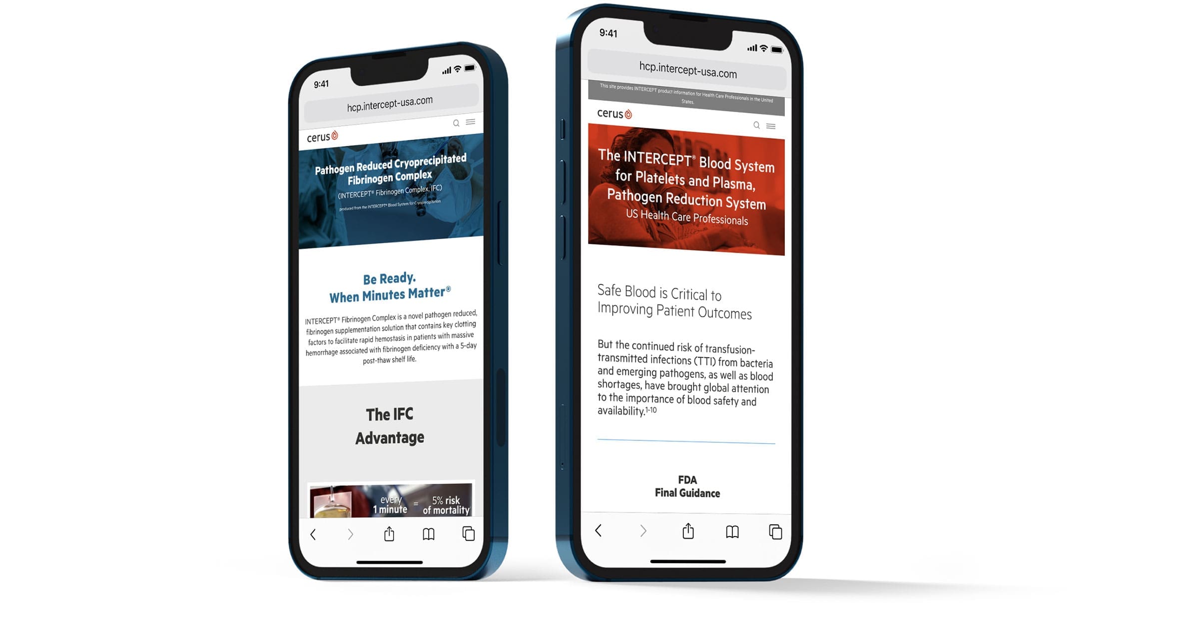 Cerus Product Websites